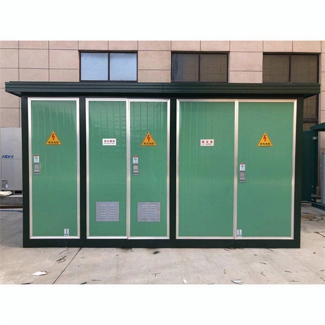 遂宁1600KVA欧式箱式变压器